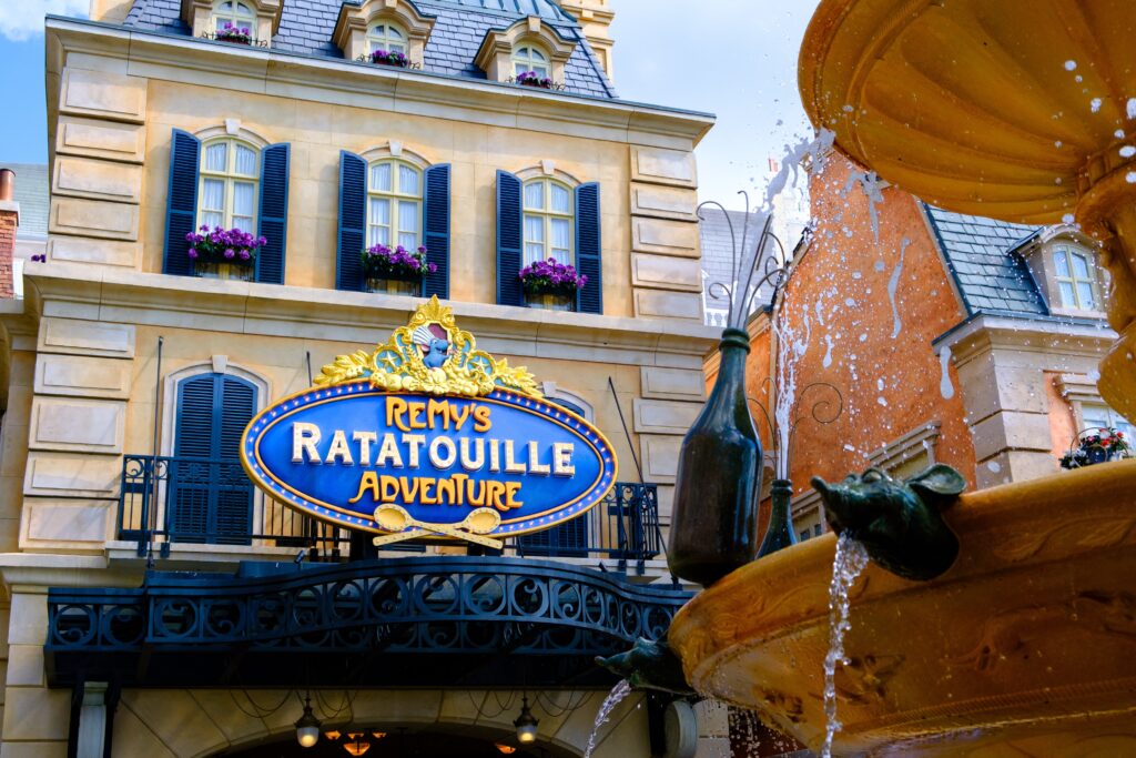 Remy's Ratatouille Adventure is one of the best rides for toddlers at Epcot