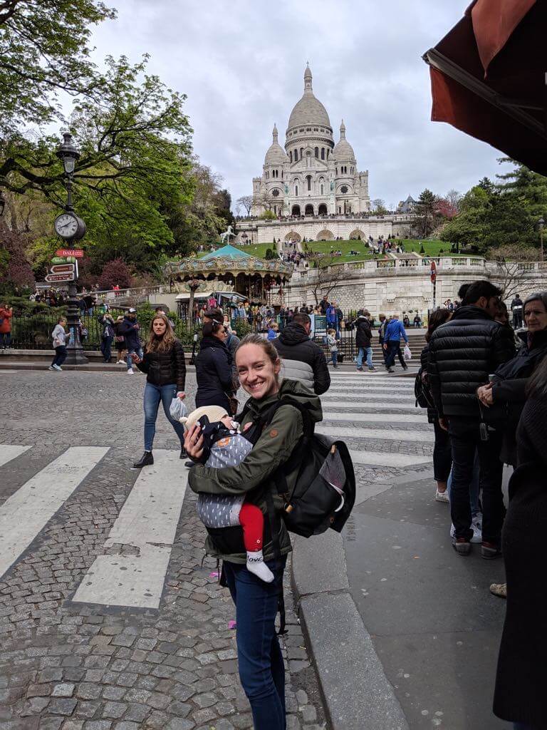Paris with a baby - benefits of traveling with a baby