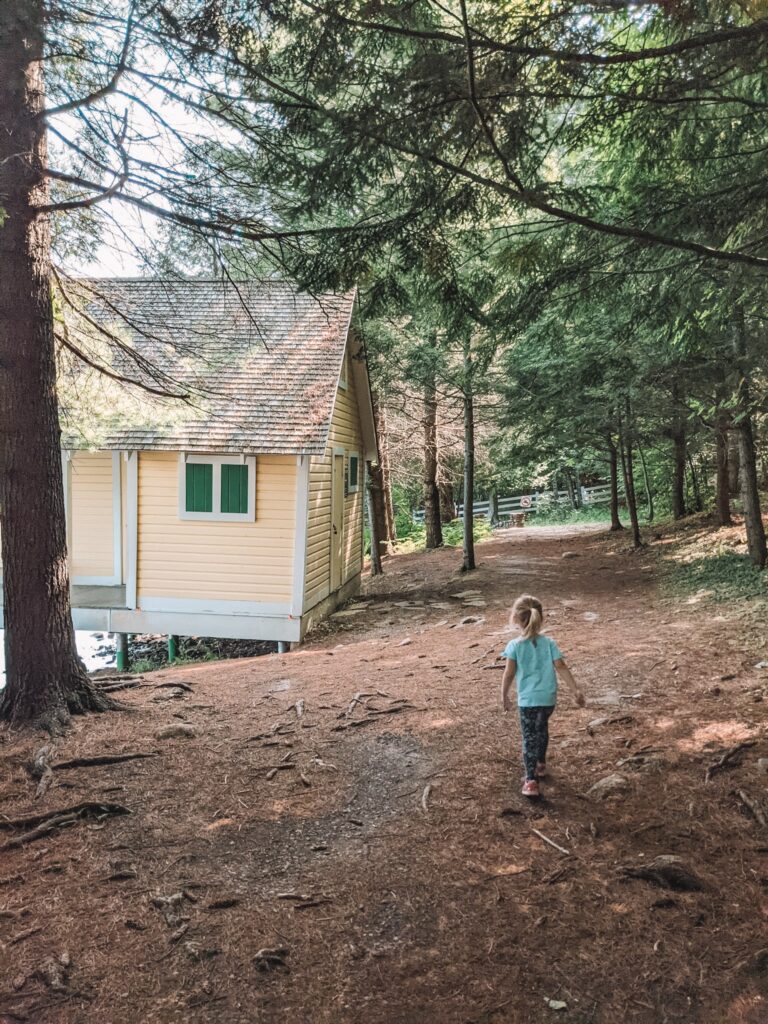 The Mackenzie King Estate is a great family-friendly trail in Gatineau Park - a great hiking trail for families