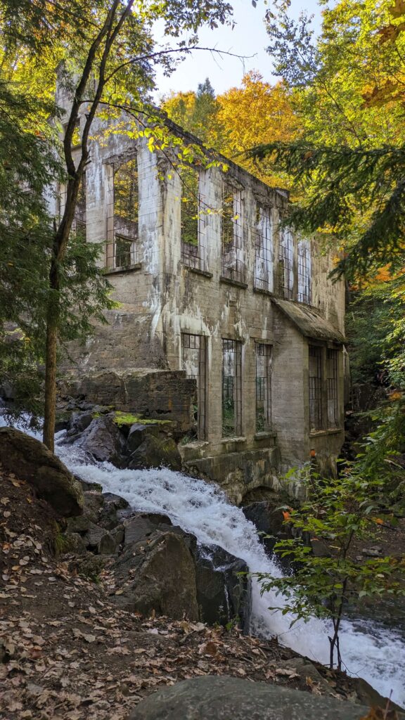 There are many family-friendly hiking trails in the Gatineau Park - pictured is the Wilson Carbide trail