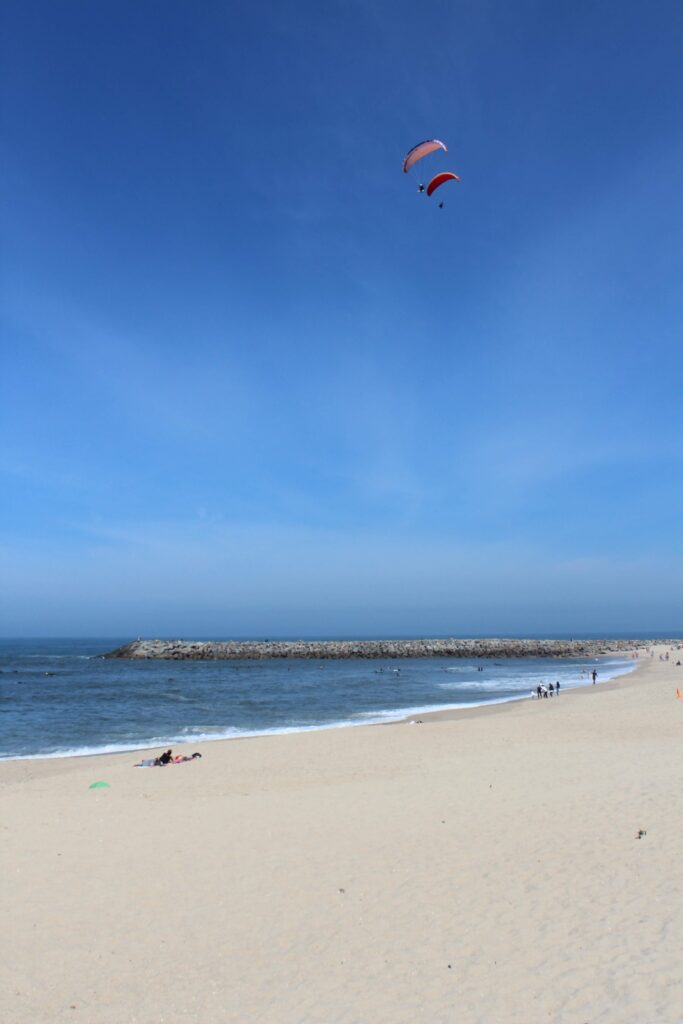 Espinho: one of the best beach day trips from Porto for families