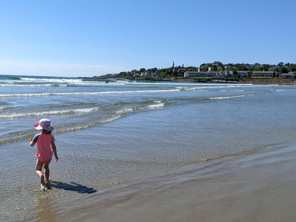 La plage d'Ogunquit (Ogunquit beach) se classe au sommet de notre liste des meilleures plages dans le Maine pour les familles