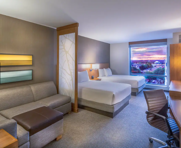 The Hyatt Place National Mall is considered one of the best family-friendly hotels in Washington DC