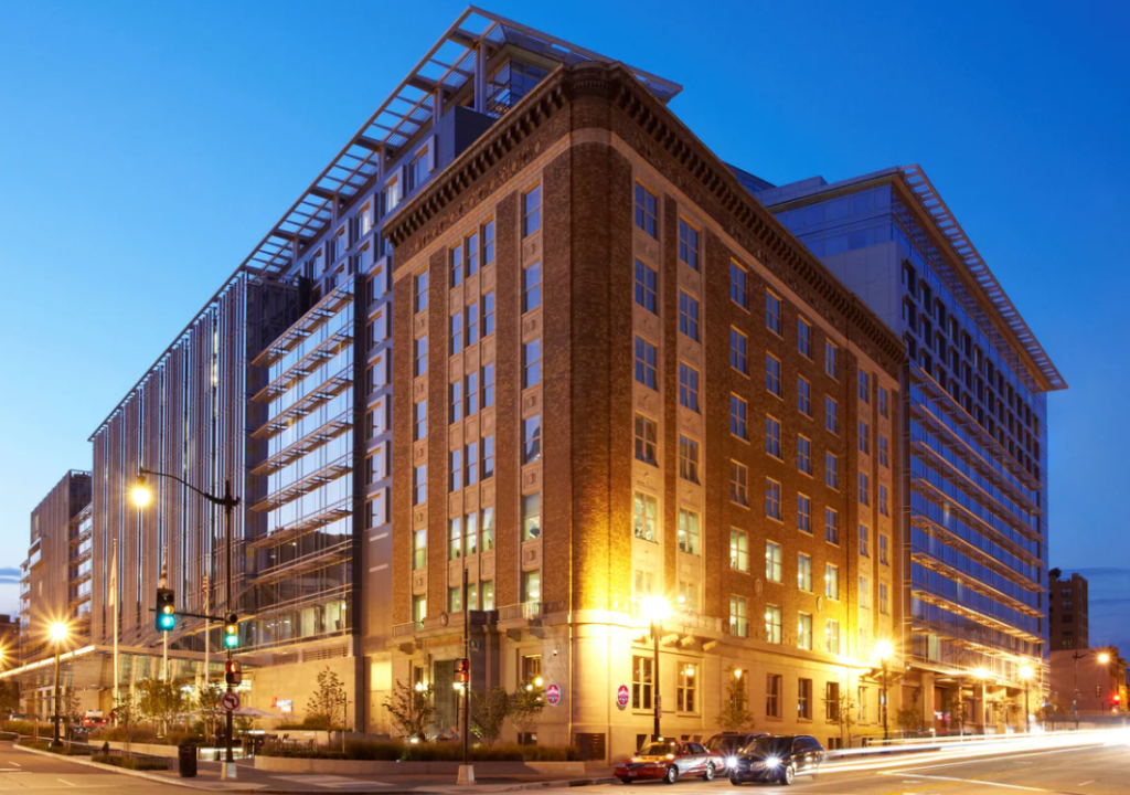 The Marriott Marquis is one of the best hotels in Washington DC for families
