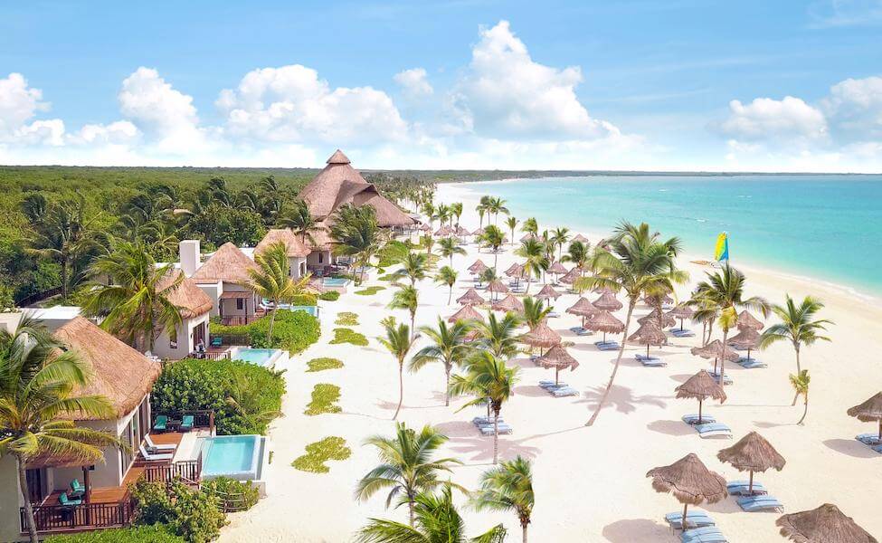 Le Fairmont Mayakoba Riviera Maya est l'un des meilleurs tout-inclus au Mexique pour les familles.