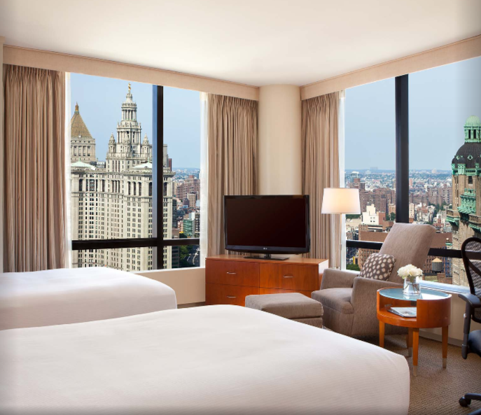 M Social Downtown New York, one of the best located hotels in NYC for families.