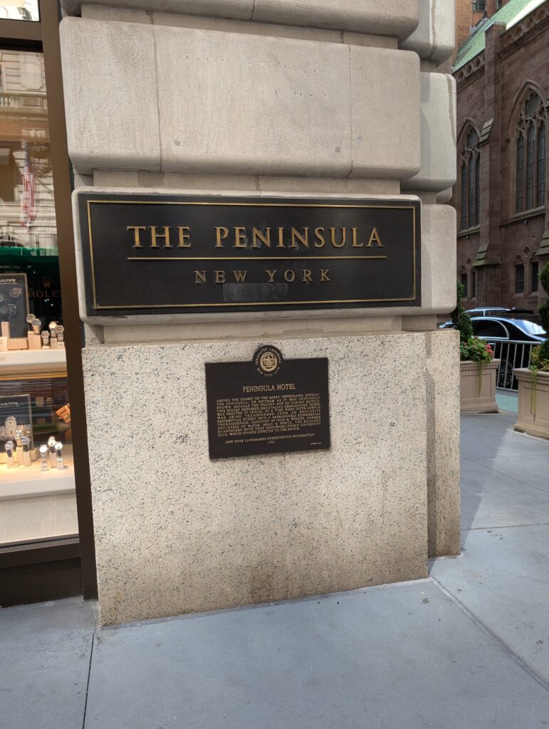 The Peninsula New York