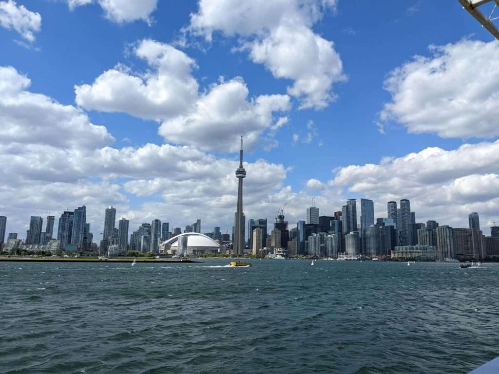 Picture taken on the island and harbour cruise we did while in Toronto with kids.