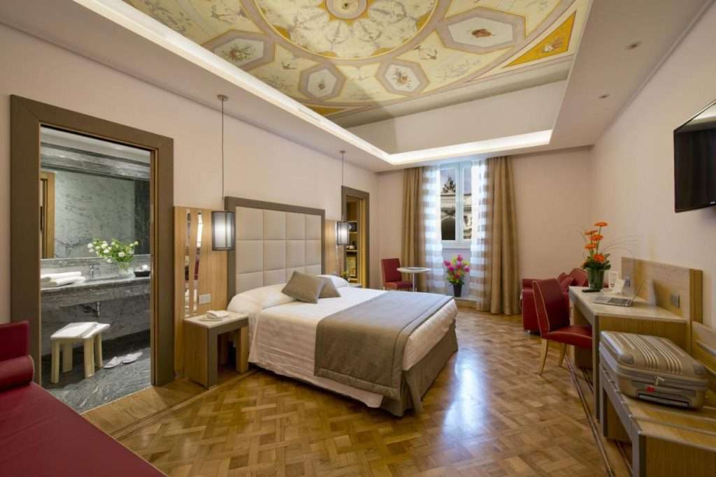 L'hôtel Giolli Nazionale est l'un des meilleurs hôtels familiaux à Rome