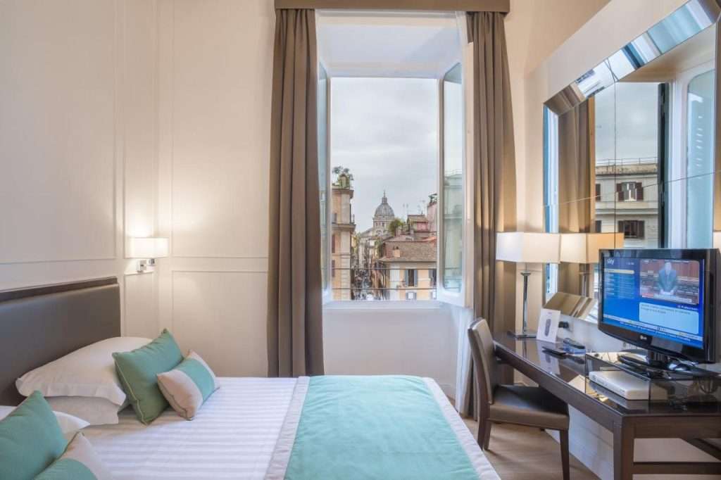 L'hôtel Internazionale Domus est l'un des meilleurs hôtels familiaux à Rome