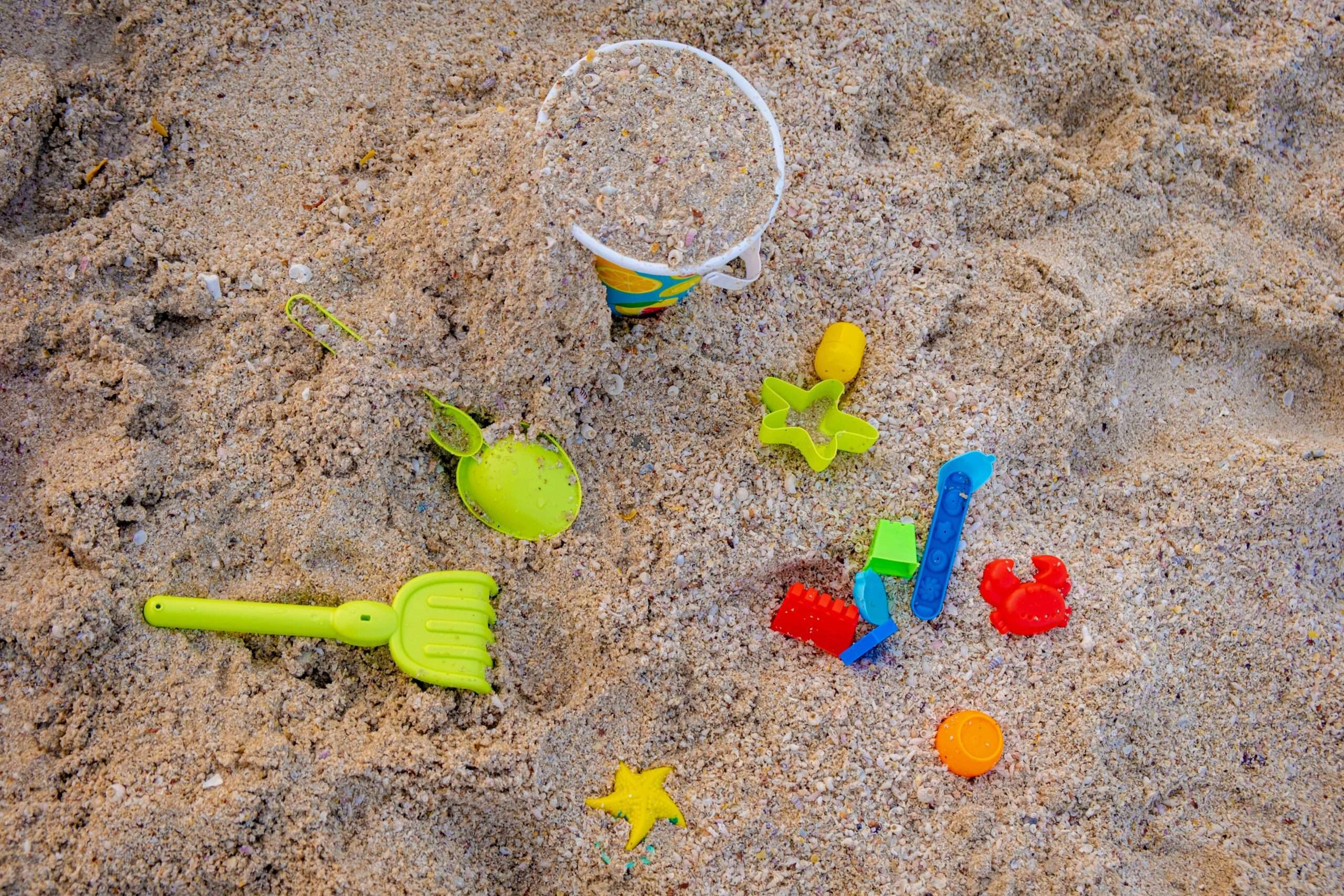 Beach toys for toddlers - beach essentials for toddlers