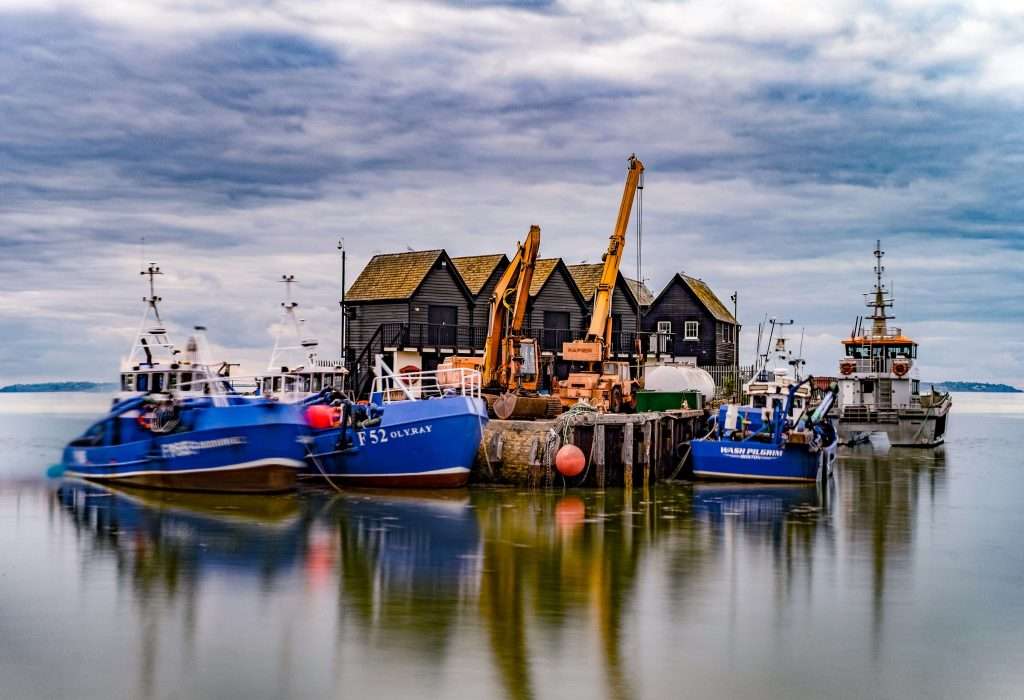 Whitstable est l'une des plus charmantes excursions d'une journée au départ de Londres en train pour les familles.