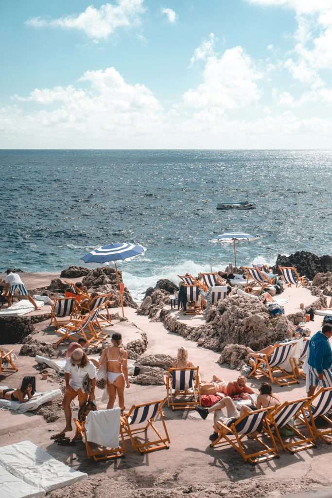 Marina Grande Capri est l'une des plus belles plages en Italie pour les familles
