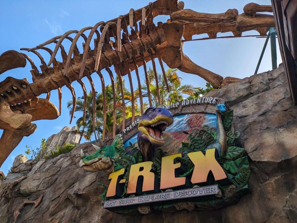 Find the TREX Cafe on the Disney Springs Map