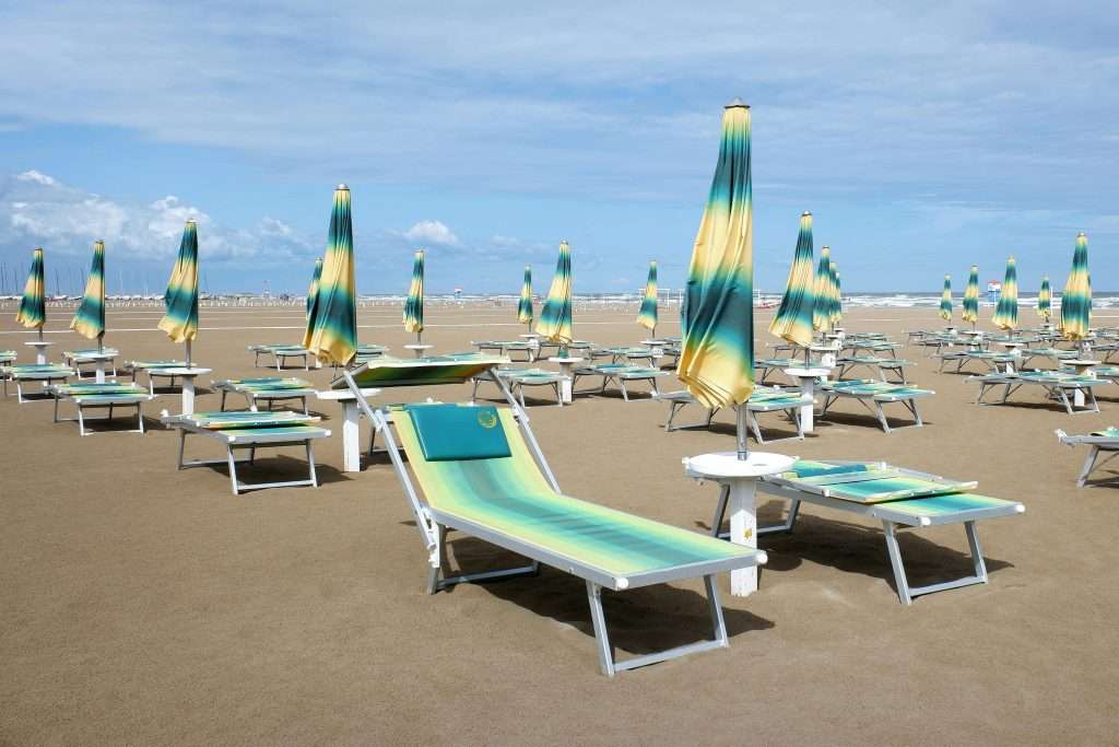 Plage Rimini - l'une des meilleures plages en Italie pour les familles