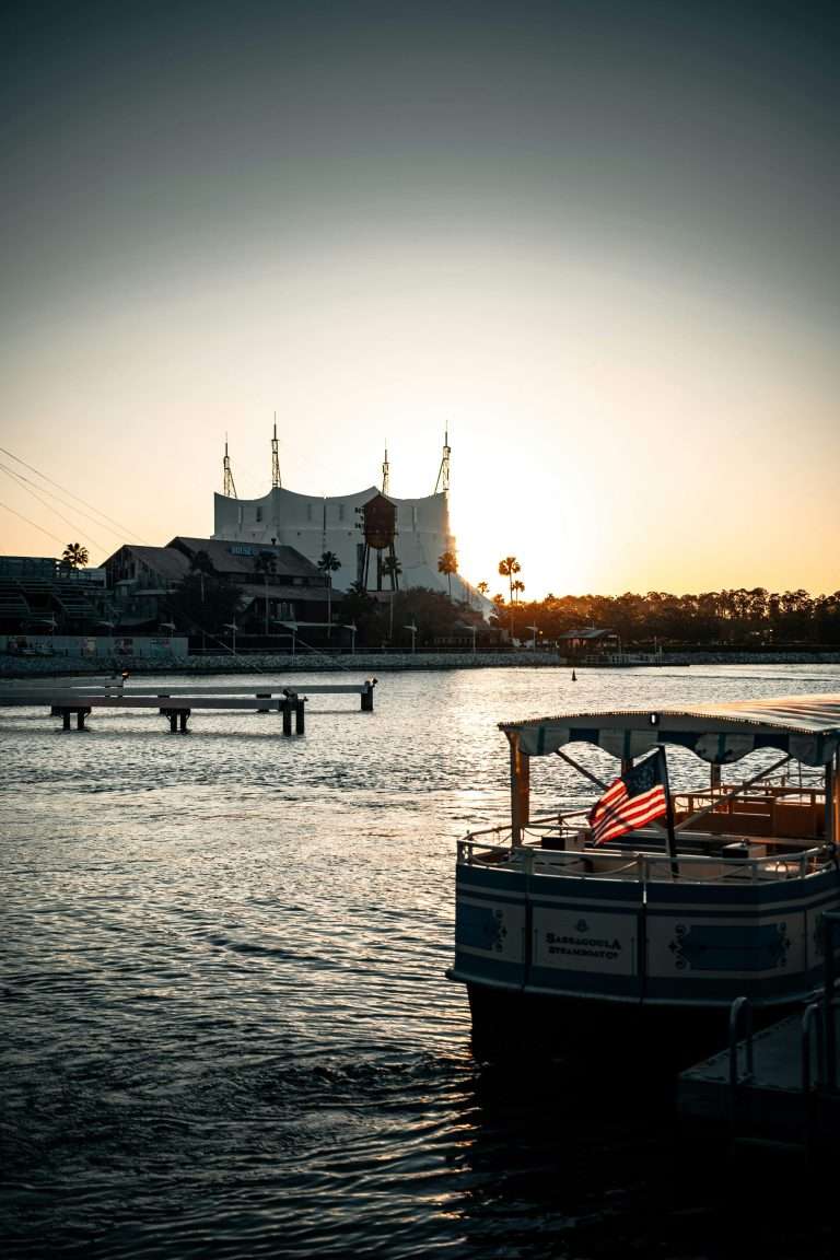 Views on the entertainment district of Disney Springs (Cirque du Soleil) - Disney Springs Map