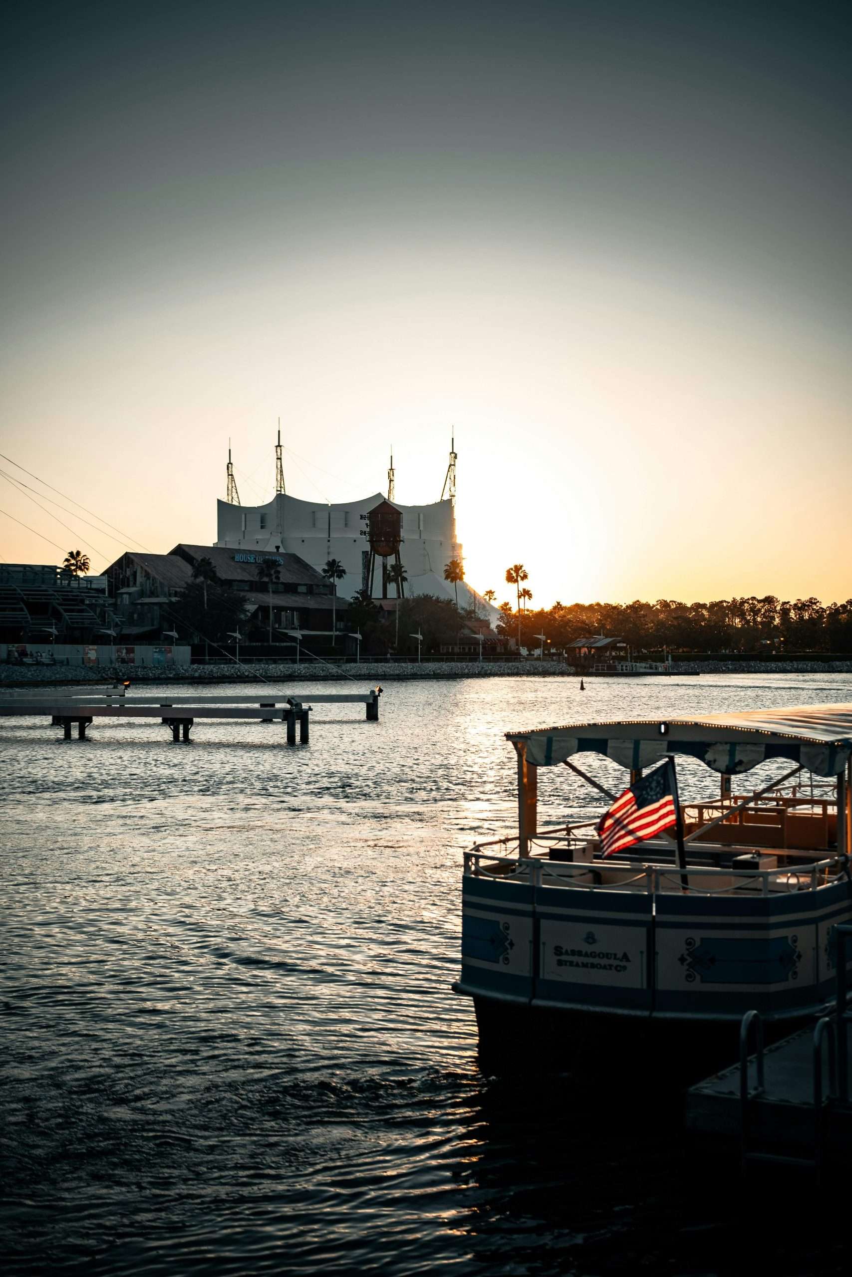 Views on the entertainment district of Disney Springs (Cirque du Soleil) - Disney Springs Map
