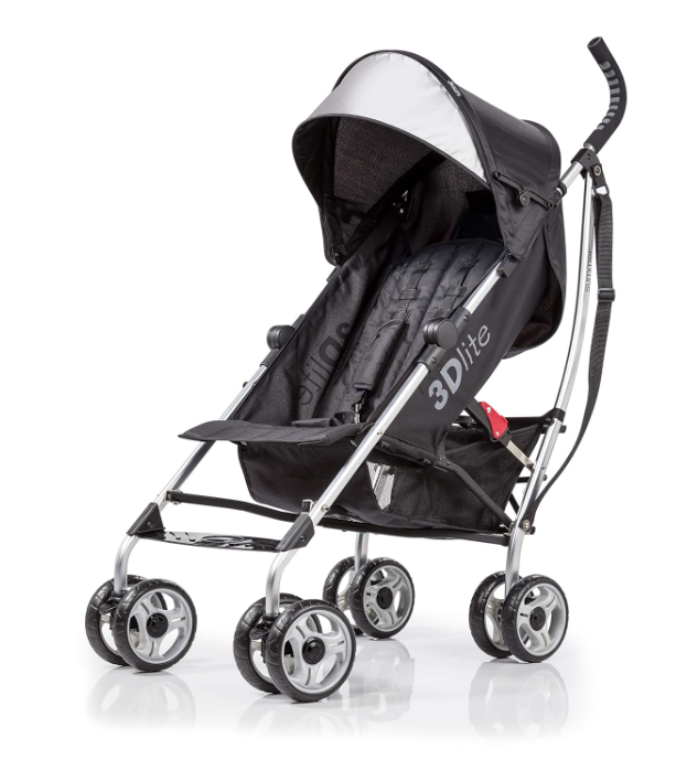 Summer Infant 3D Lite Convenience est une excellente poussette de voyage pour tout-petits pour les familles à la recherche d'e poussettes abordables.