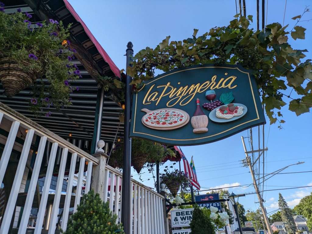 La Pizzeria is a must among all the best Ogunquit restaurants.