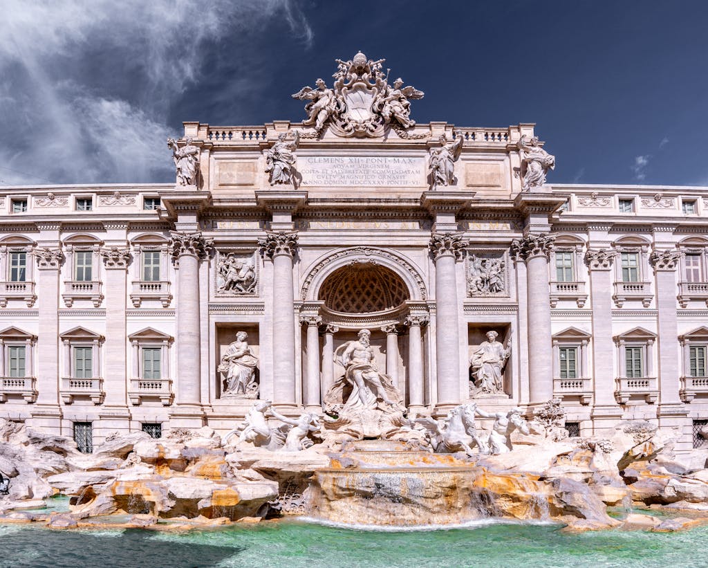 Di Trevi Fountain in Rome