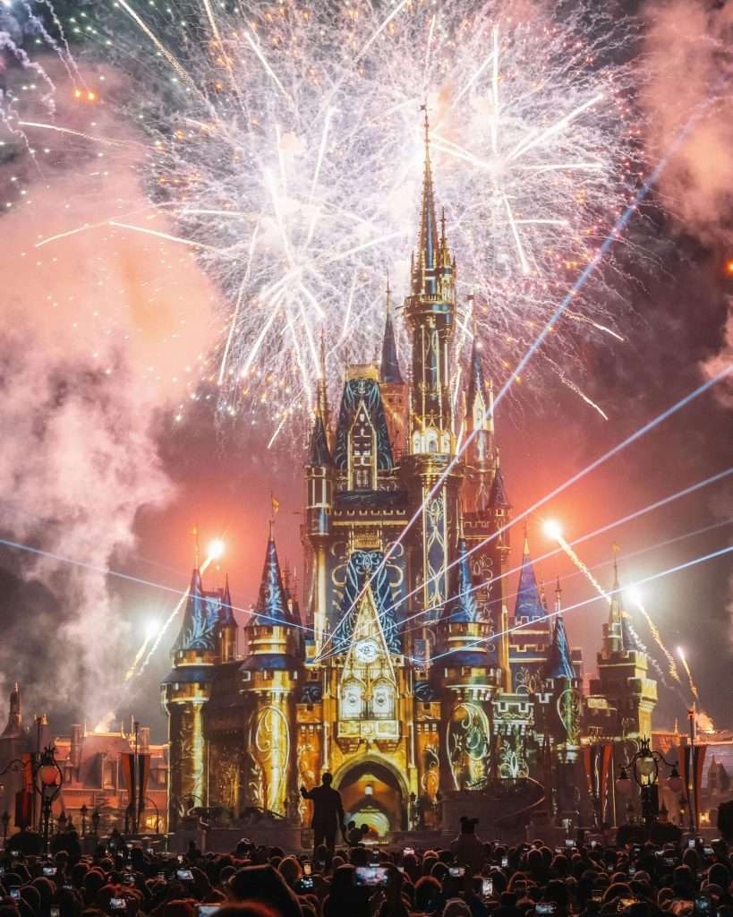 Magic Kingdom èa Walt Disney World, Orlando pendant la semaine de relâche