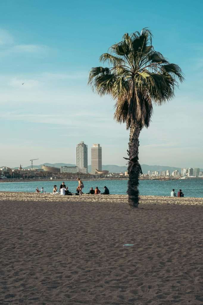 Spending an afternoon at the beach should be on your Barcelona 3-day itinerary