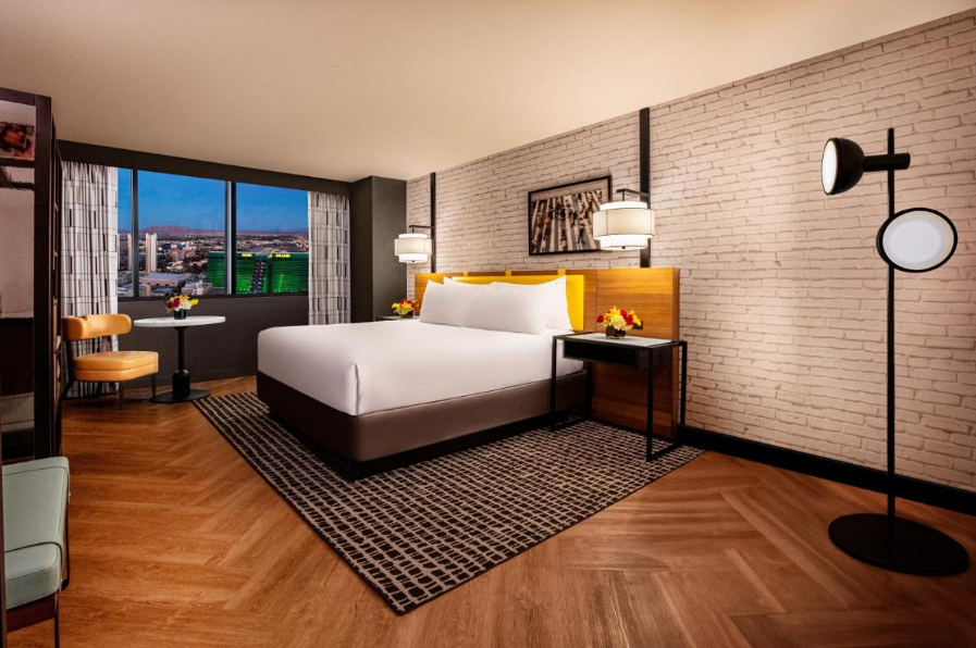 The New York New York Hotel in Las Vegas features rooms that are perfect for families.