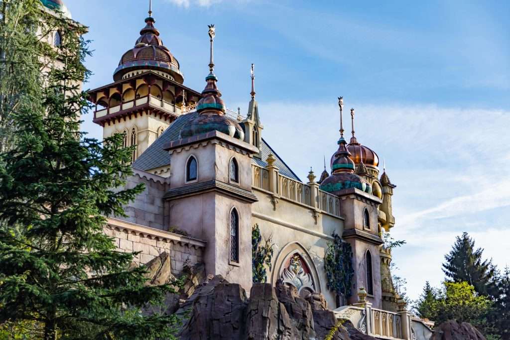 Efteling , near Amsterdam, is home to a fun non-traditional theme park.