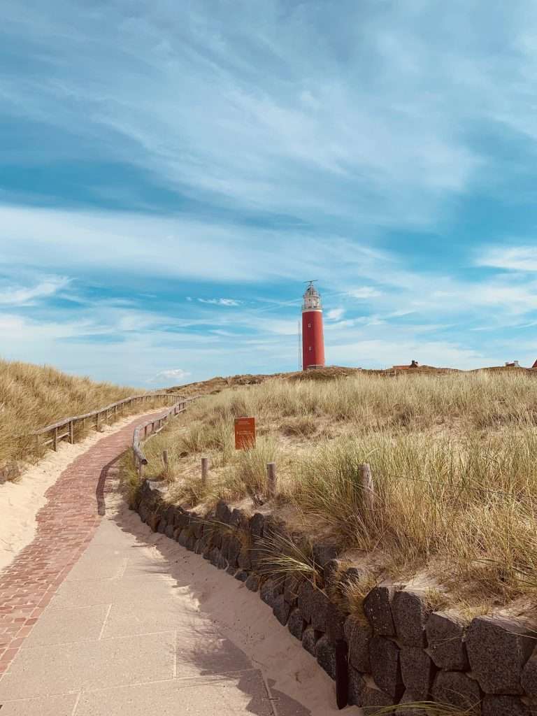 Lighthouse in Texel Island - near Amsterdam