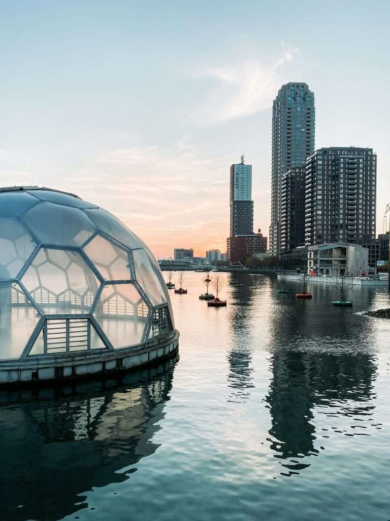 Rotterdam is a fun and modern city near Amsterdam - worth visiting for families.