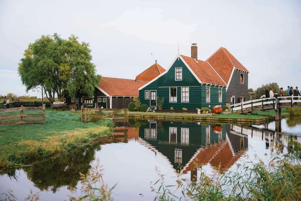 Zaanse Schans is one of the most charming towns near Amsterdam - absolutely worth visiting!