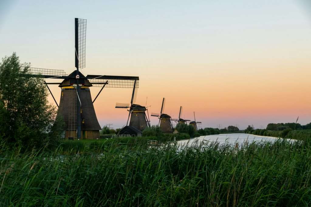 Visit Kinderdijk, near Amsterdam, for a true Dutch windmill experience