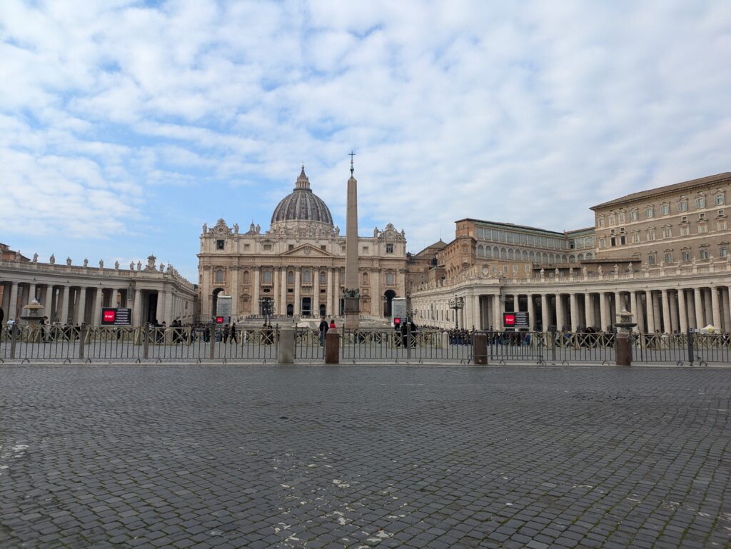 The Vatican, in Italy. It's worth visiting with kids, even if you don't visit inside.