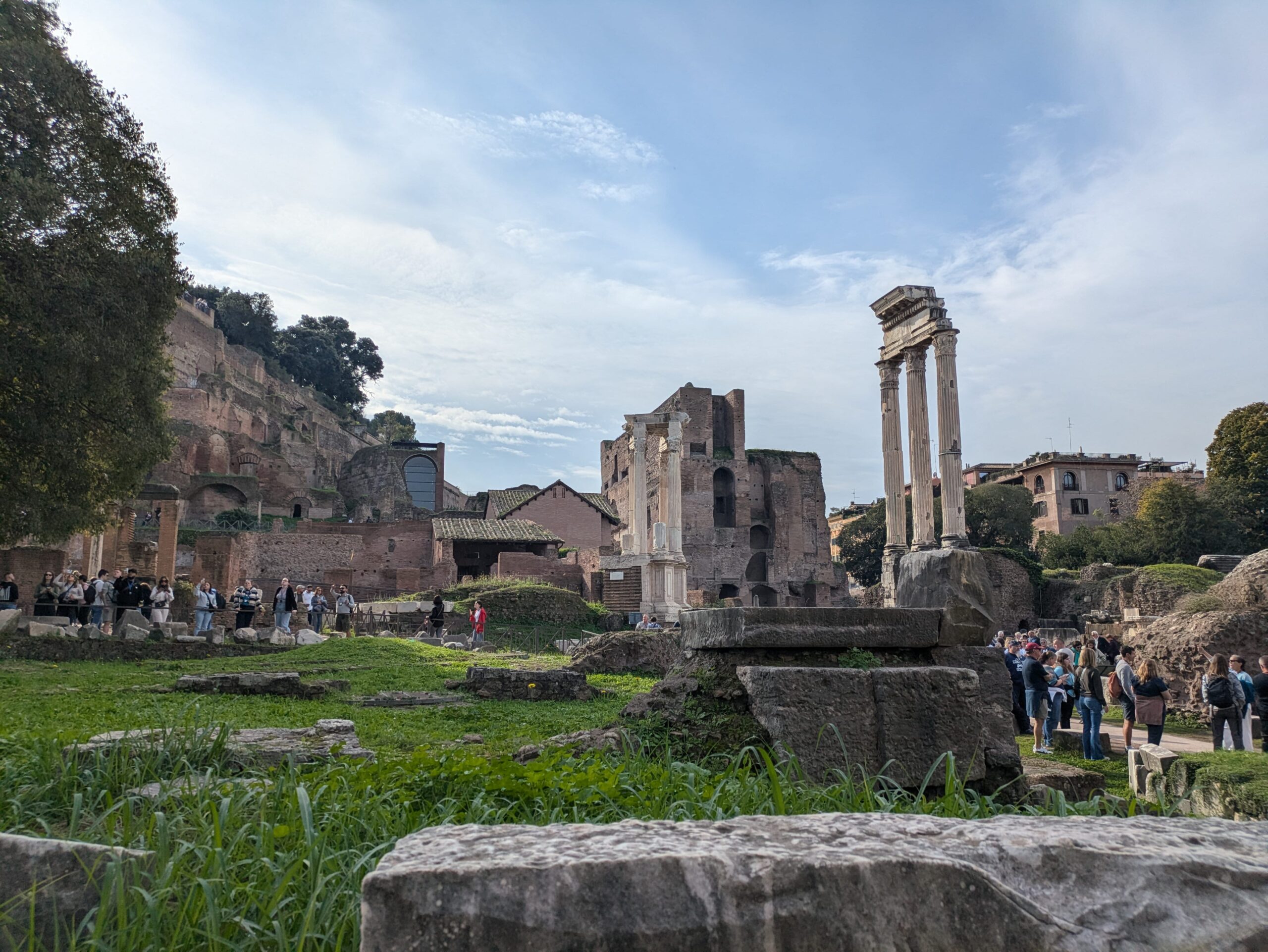 Palatine Hill in Rome, Italy