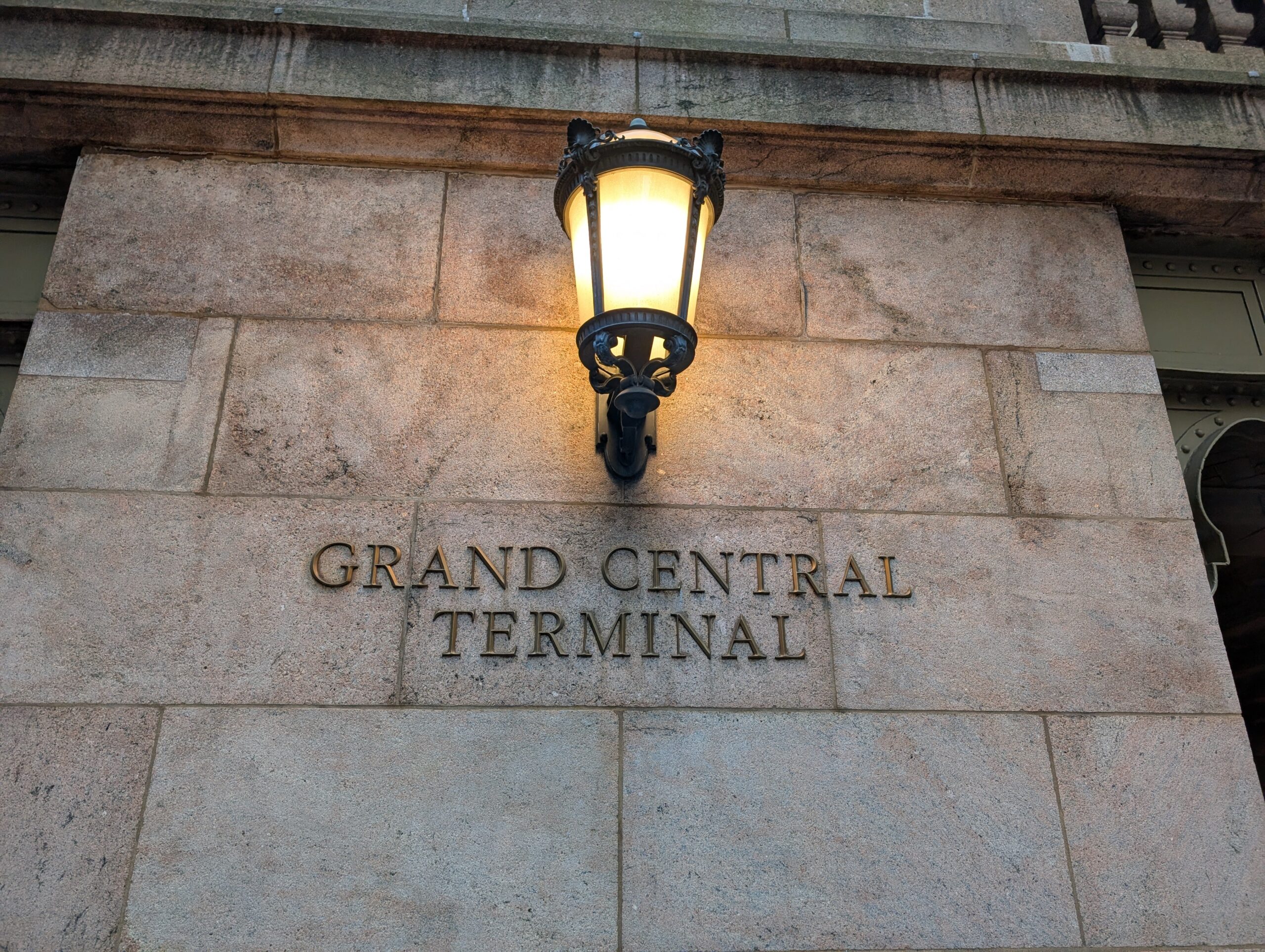 The facade of the Grand Central Terminal in New York.